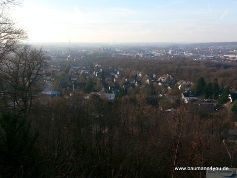 Teufelskanzel an der Kippenburg - Blick uber Aschaffenburg